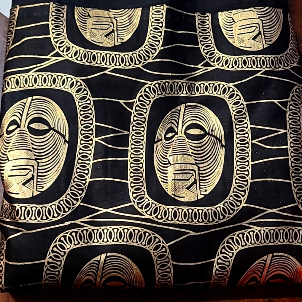African fabric (2 yards)